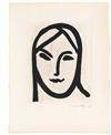 HENRI MATISSE Bedouine, Figure aux bandeaux.